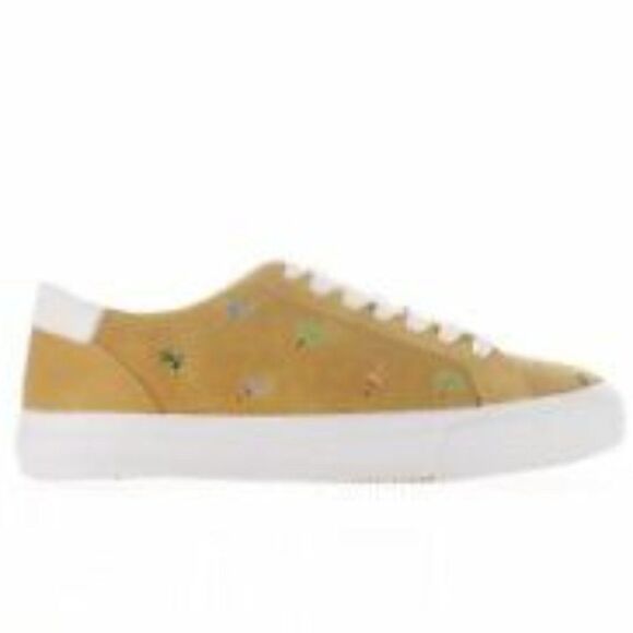 Lucky Brand Darleena Suede Sneakers Sz 9 - Picture 1 of 10